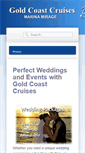Mobile Screenshot of goldcoastcruises.com.au